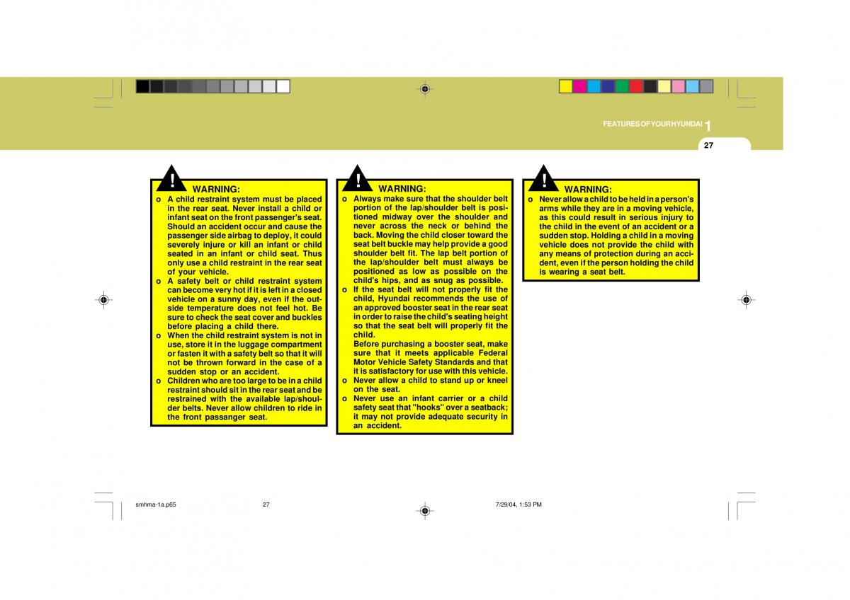 Hyundai Santa Fe I 1 owners manual / page 38