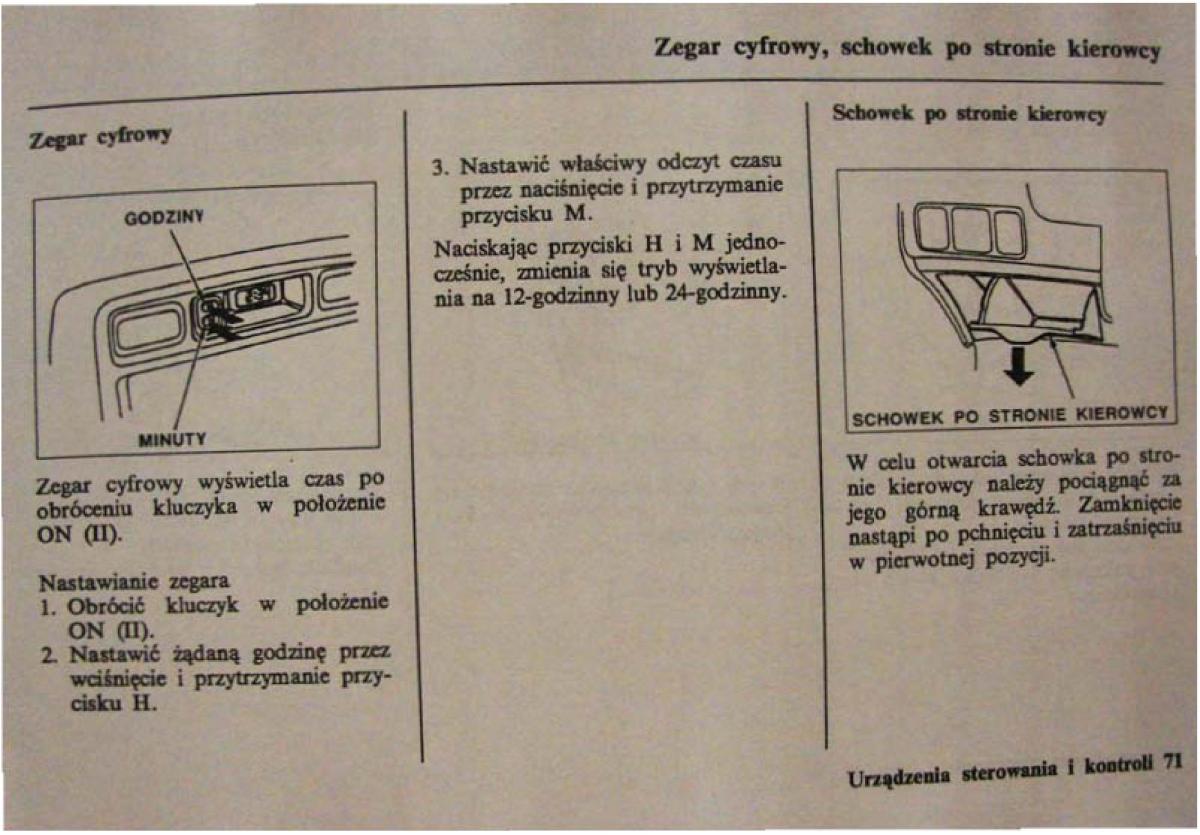 Honda Civic VI 6 instrukcja obslugi / page 71