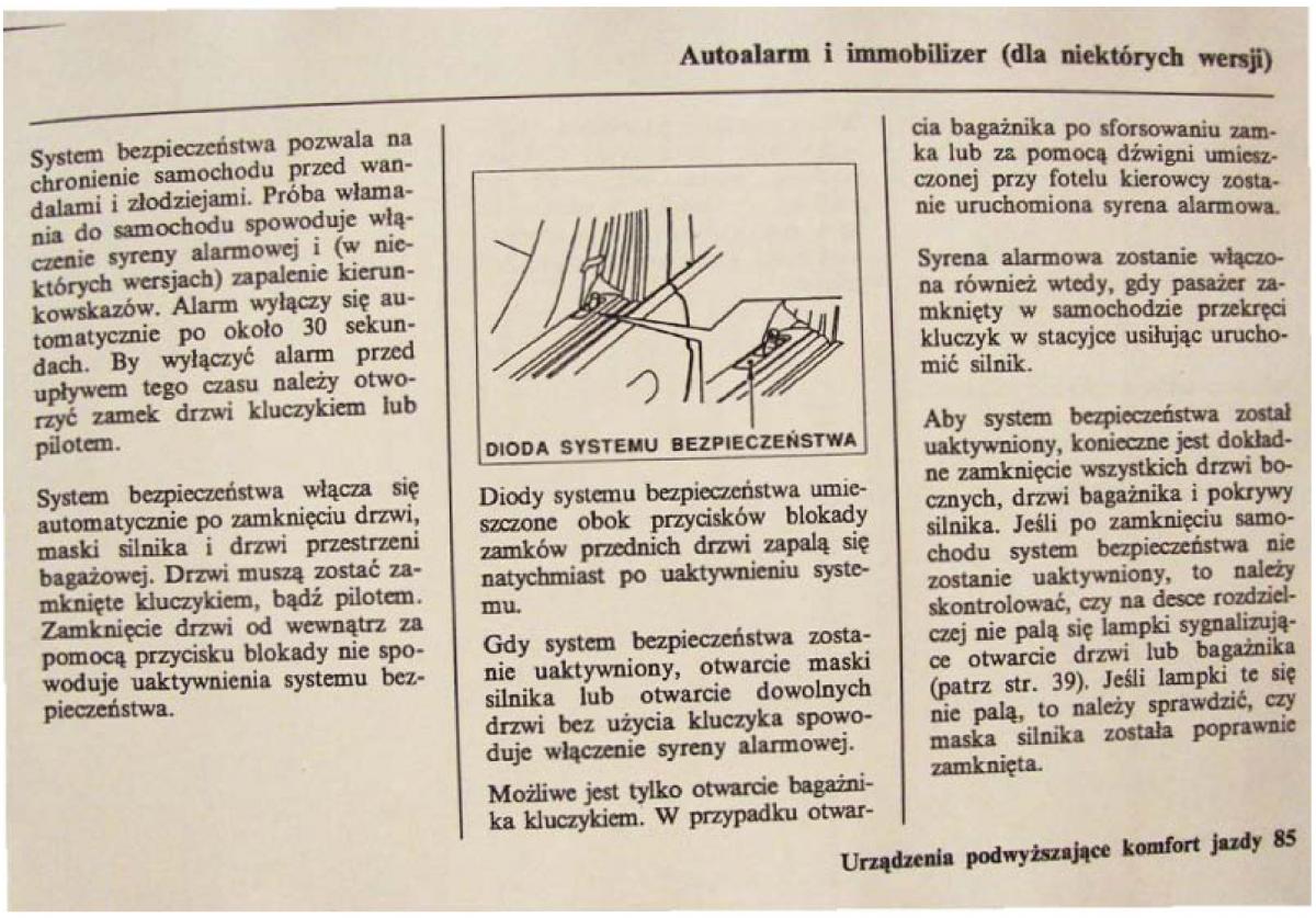 Honda Civic VI 6 instrukcja obslugi / page 85