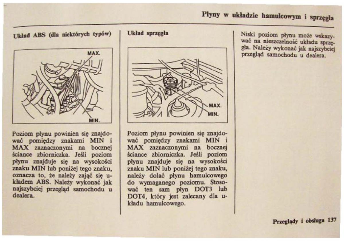 Honda Civic VI 6 instrukcja obslugi / page 137