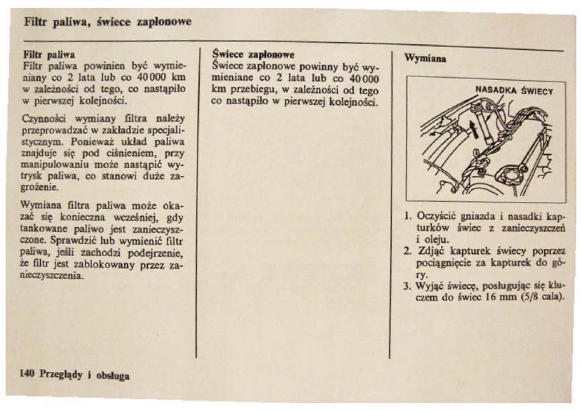 Honda Civic VI 6 instrukcja obslugi / page 140