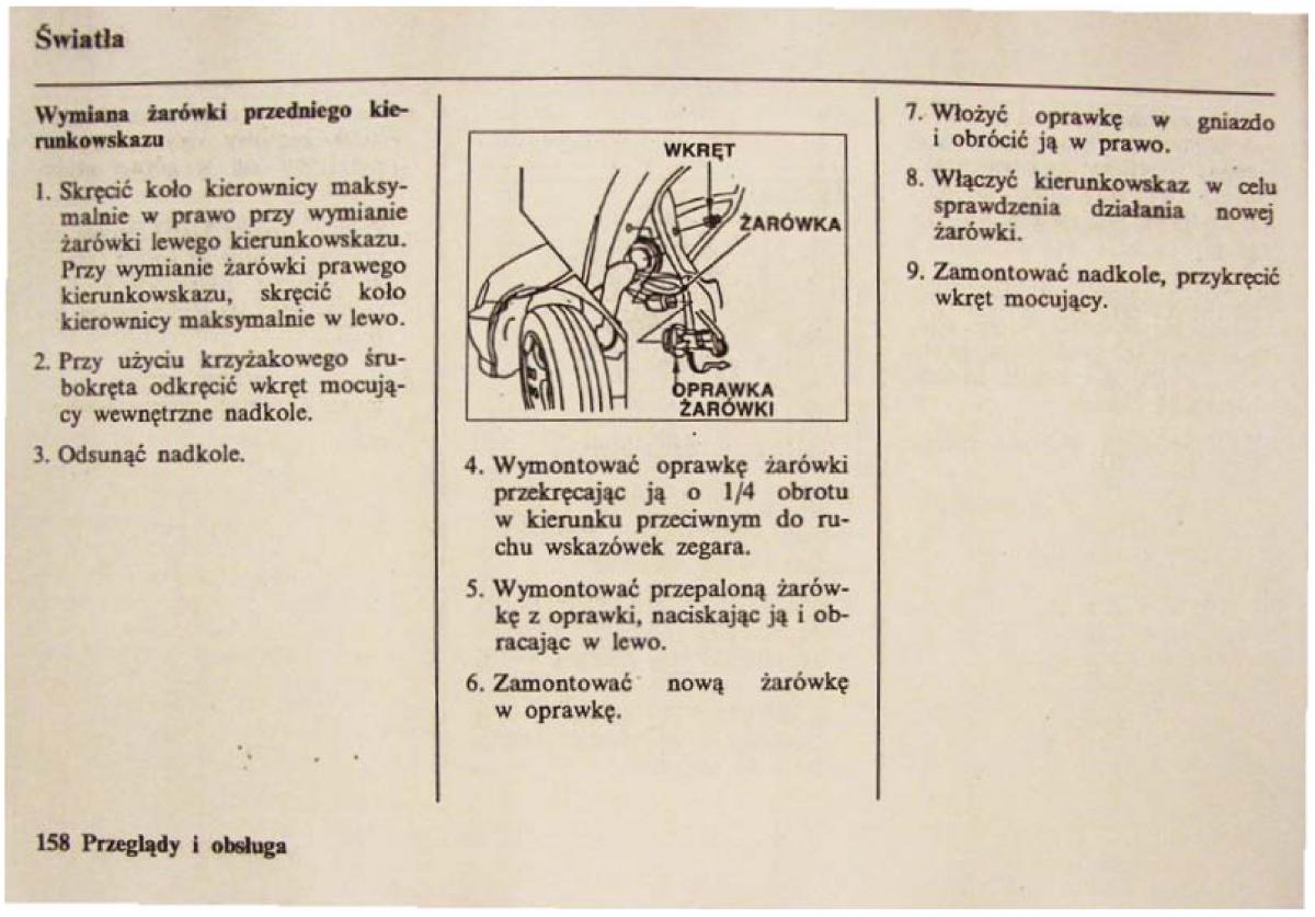 Honda Civic VI 6 instrukcja obslugi / page 158