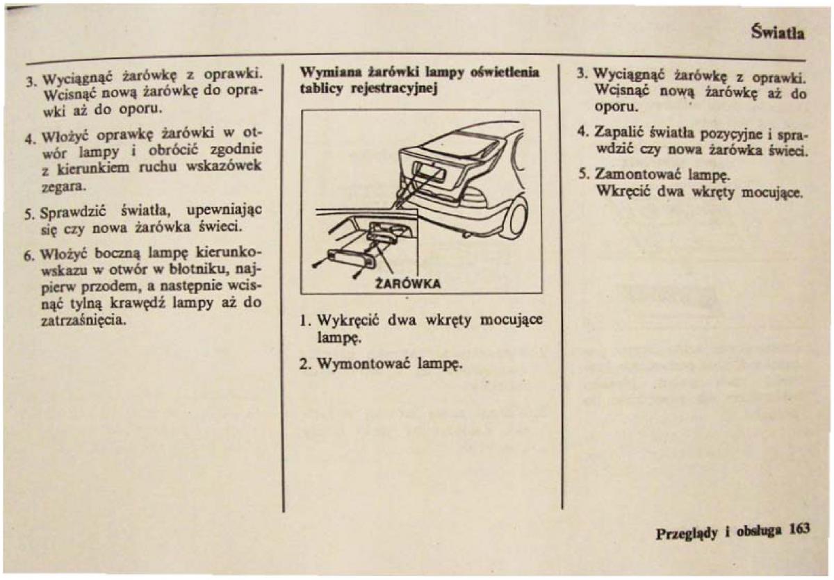 Honda Civic VI 6 instrukcja obslugi / page 163