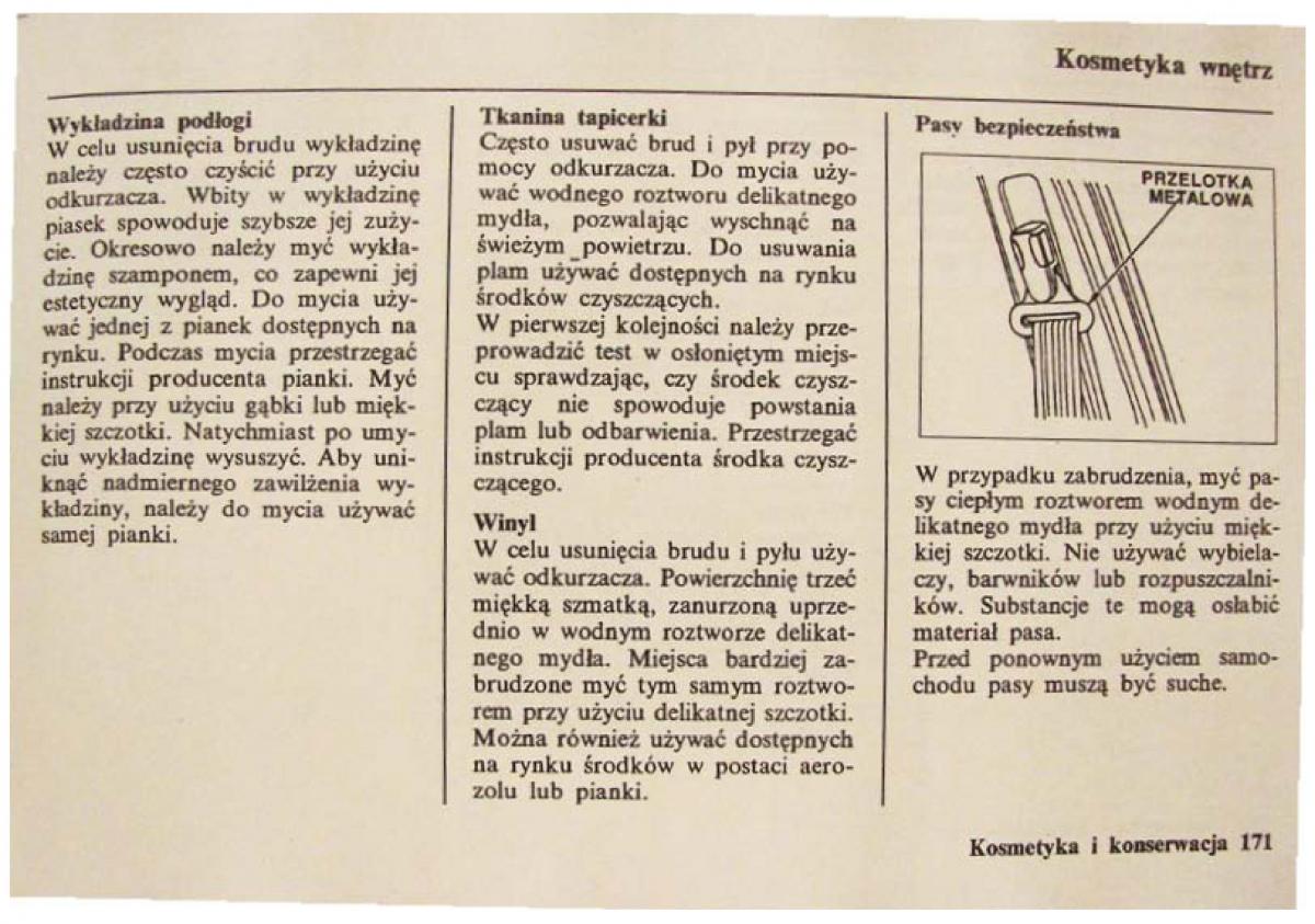 Honda Civic VI 6 instrukcja obslugi / page 171