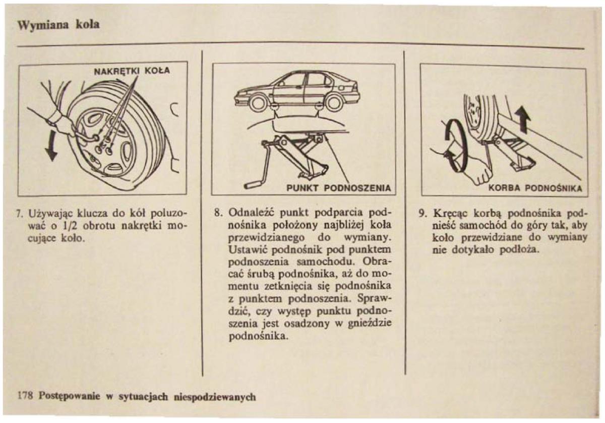 Honda Civic VI 6 instrukcja obslugi / page 178