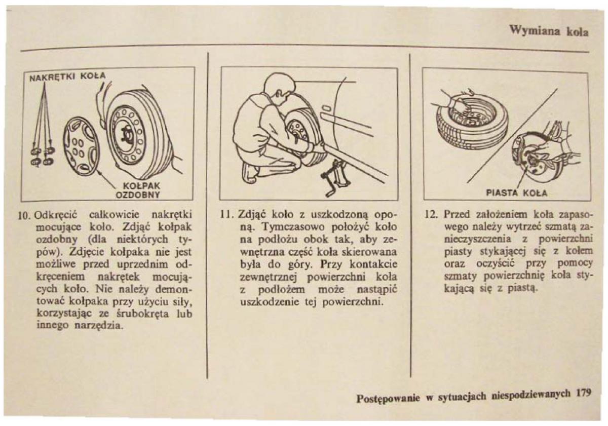 Honda Civic VI 6 instrukcja obslugi / page 179