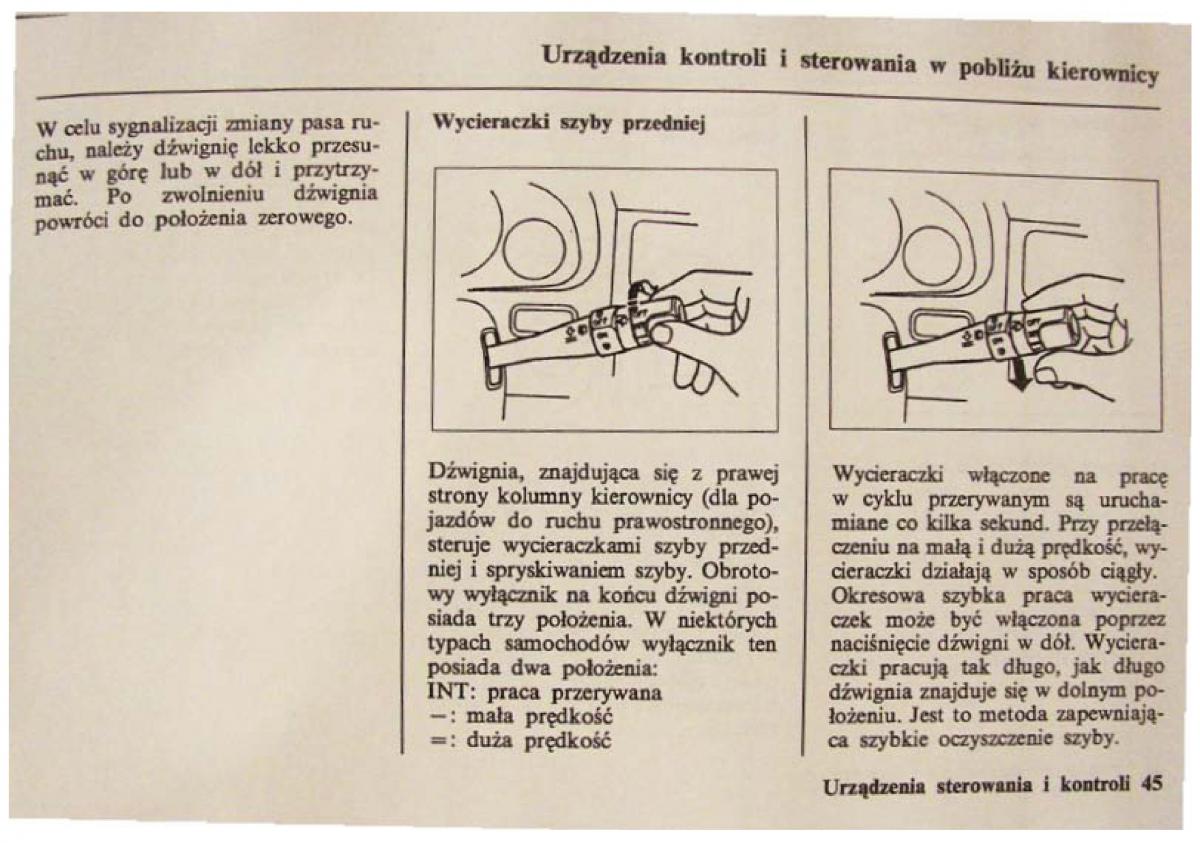 Honda Civic VI 6 instrukcja obslugi / page 45