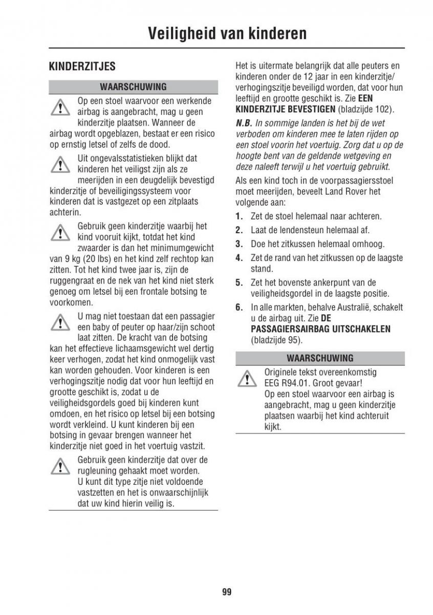 Land Rover III 3 LR3 / page 99