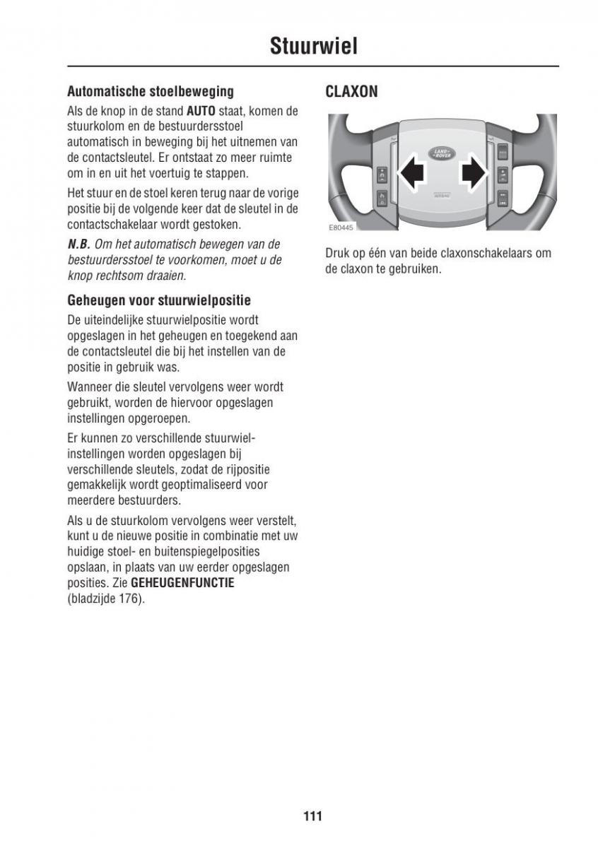 Land Rover III 3 LR3 / page 111