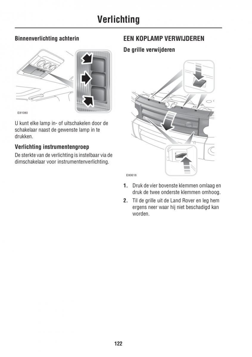 Land Rover III 3 LR3 / page 122