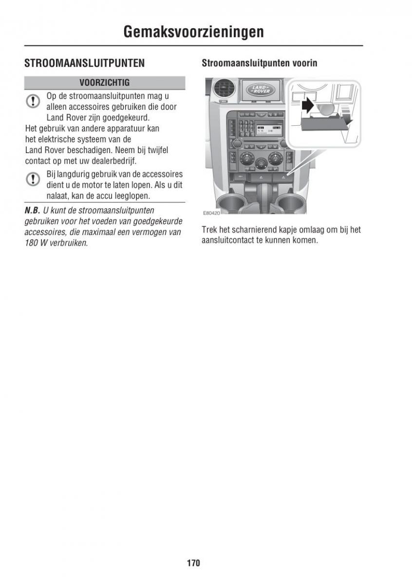 Land Rover III 3 LR3 / page 170