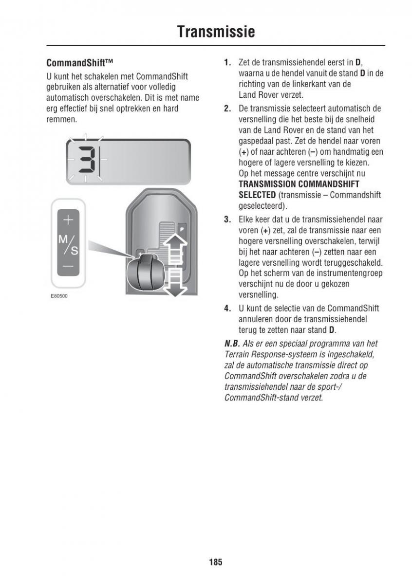 Land Rover III 3 LR3 / page 185