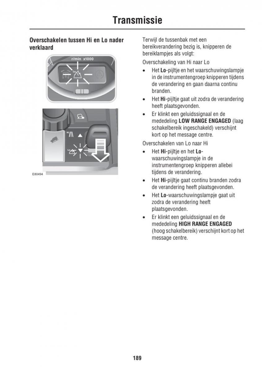 Land Rover III 3 LR3 / page 189