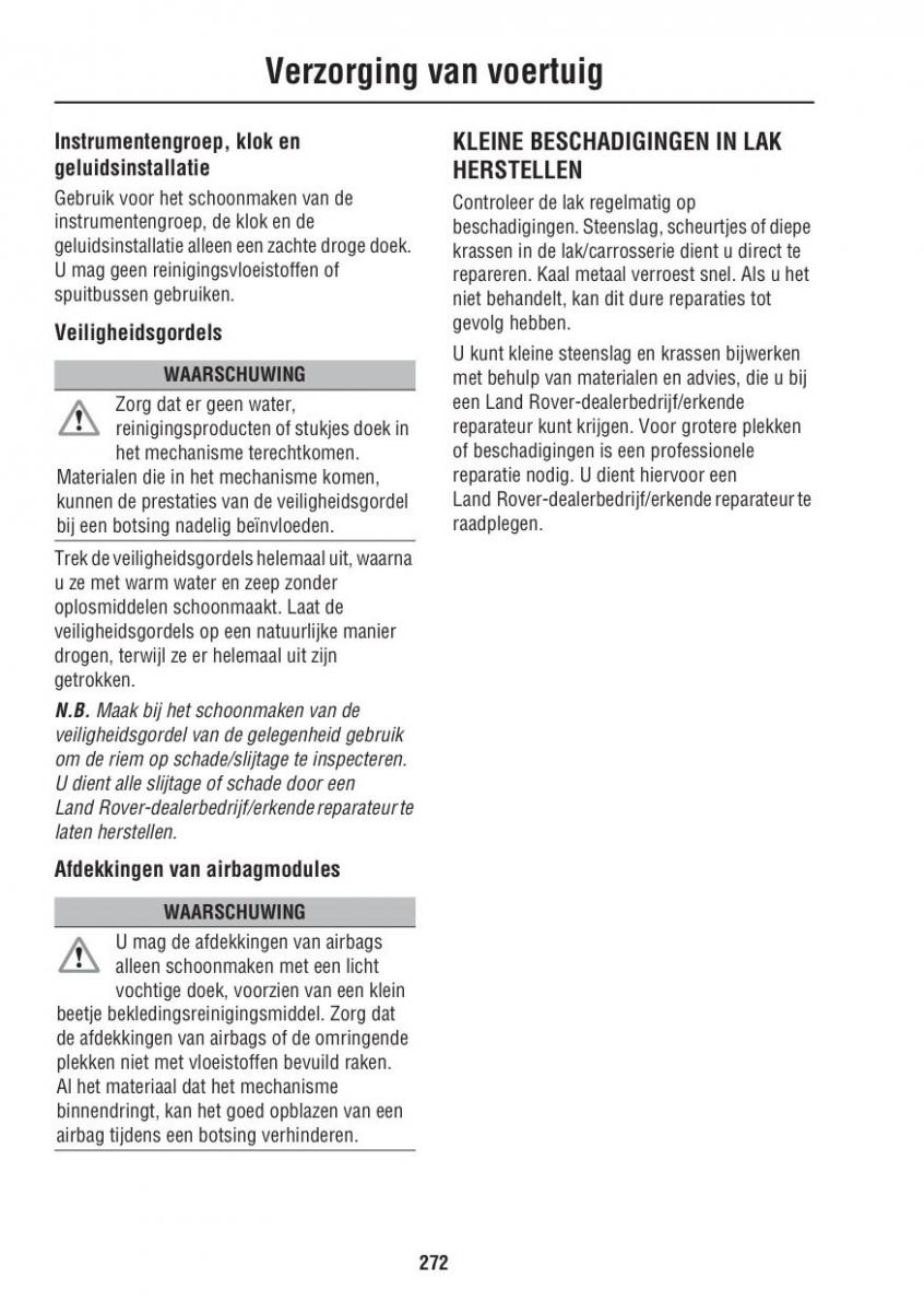 Land Rover III 3 LR3 / page 272