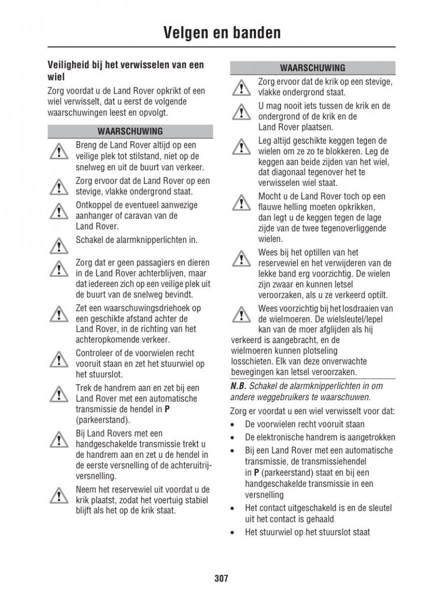 Land Rover III 3 LR3 / page 307