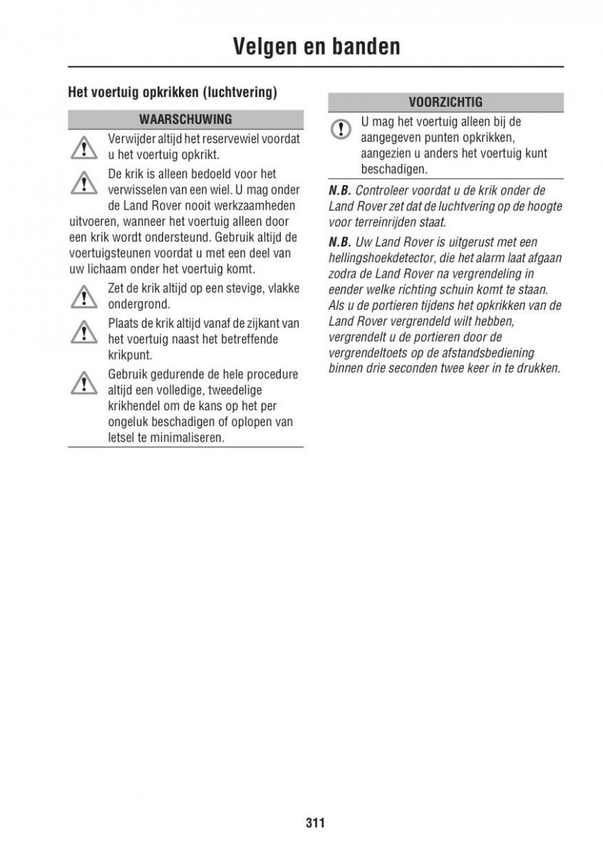 Land Rover III 3 LR3 / page 311