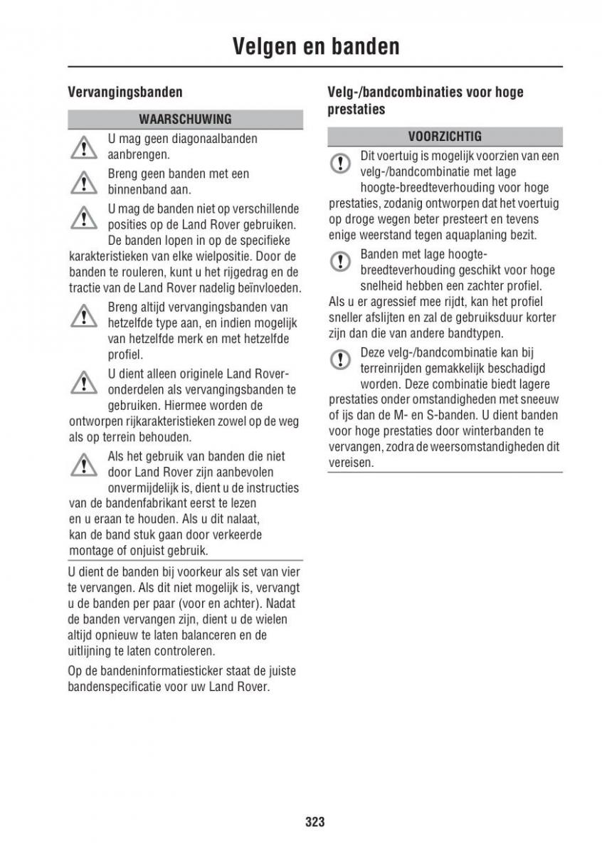 Land Rover III 3 LR3 / page 323