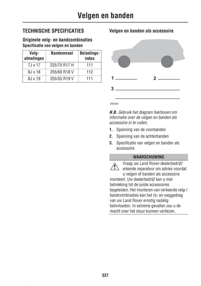 Land Rover III 3 LR3 / page 337