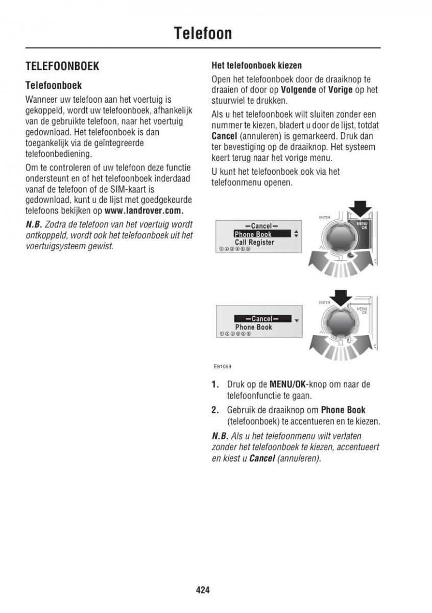 Land Rover III 3 LR3 / page 424