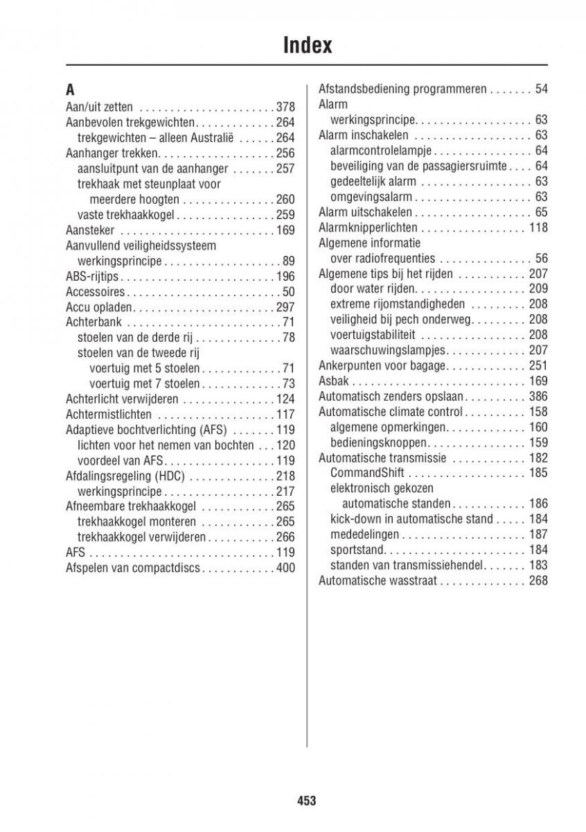 Land Rover III 3 LR3 / page 453