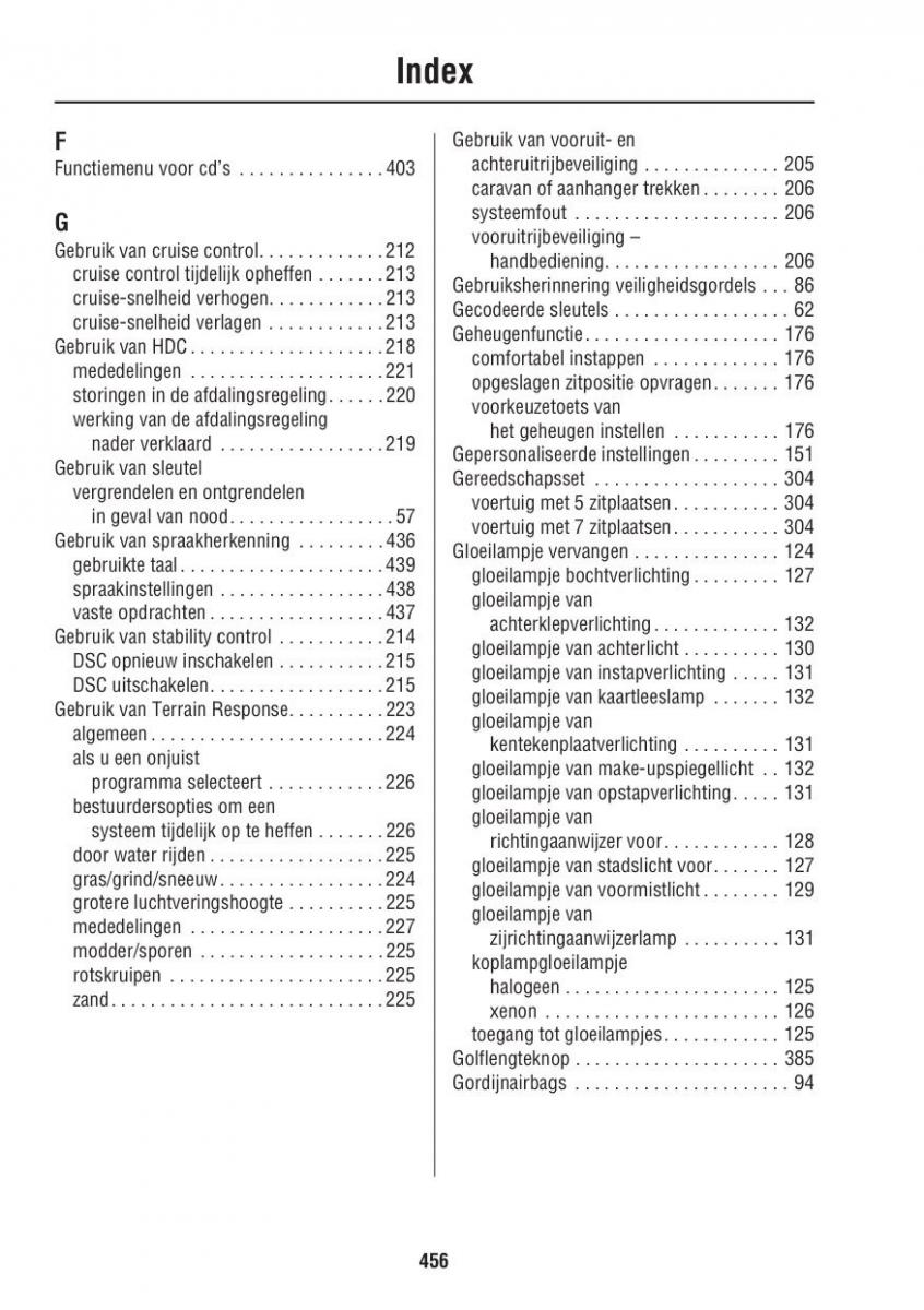 Land Rover III 3 LR3 / page 456