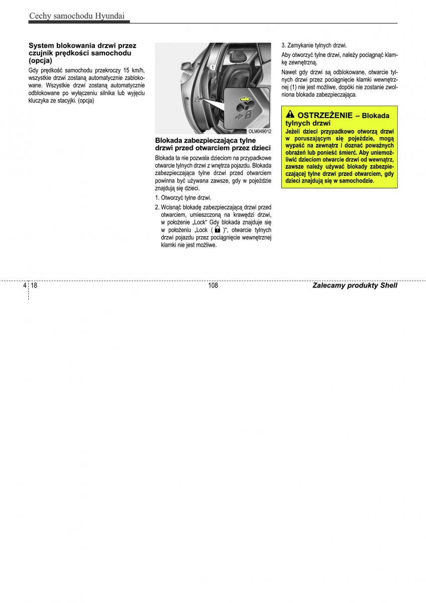 Hyundai ix35 II 2 instrukcja obslugi / page 108