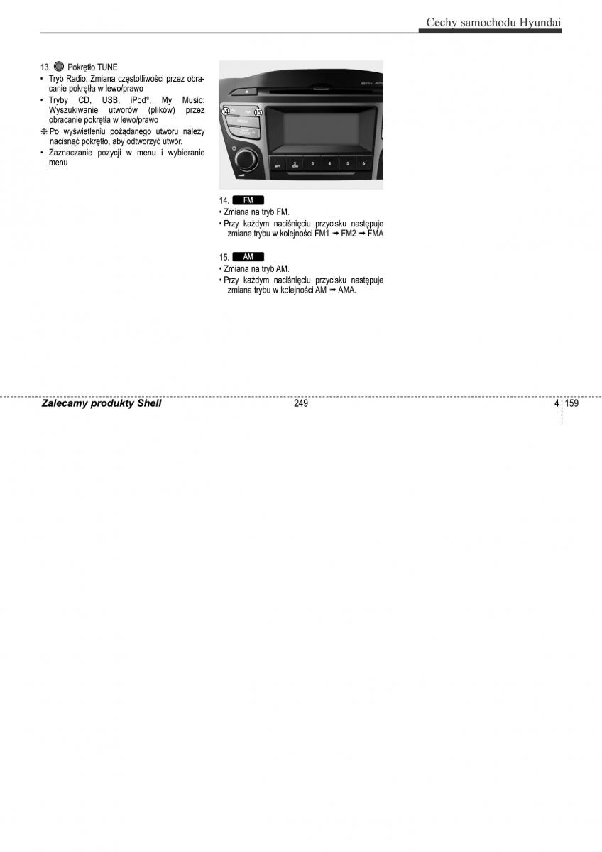 Hyundai ix35 II 2 instrukcja obslugi / page 249