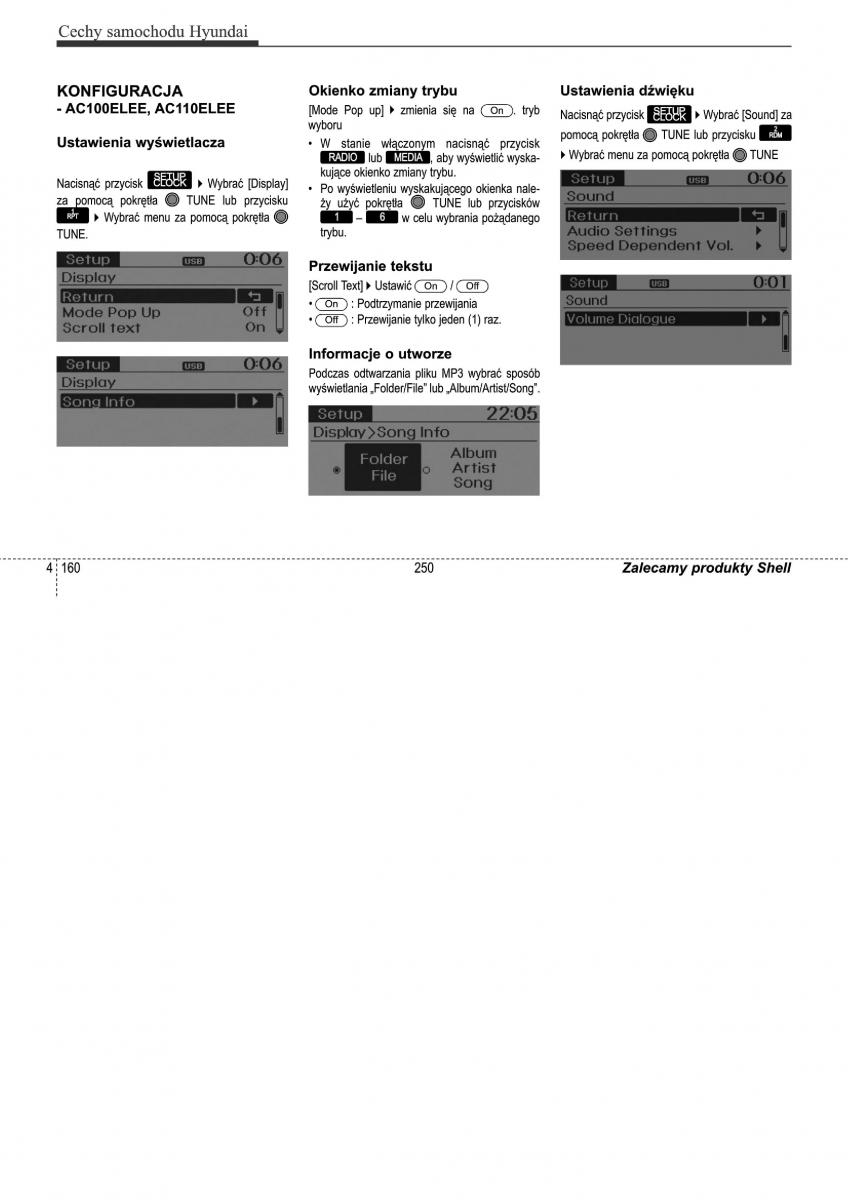 Hyundai ix35 II 2 instrukcja obslugi / page 250