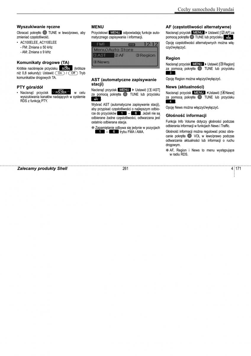 Hyundai ix35 II 2 instrukcja obslugi / page 261