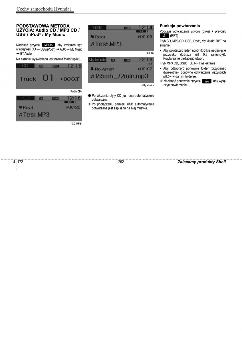 Hyundai ix35 II 2 instrukcja obslugi / page 262