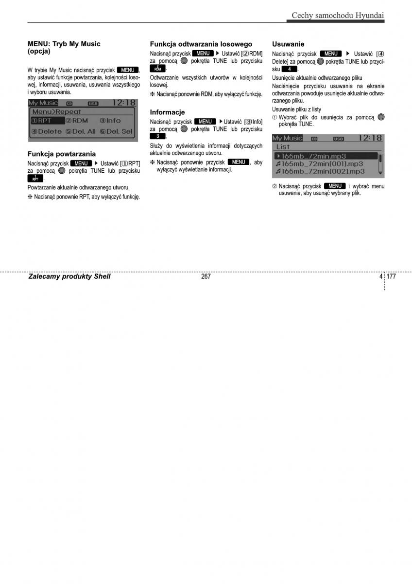 Hyundai ix35 II 2 instrukcja obslugi / page 267