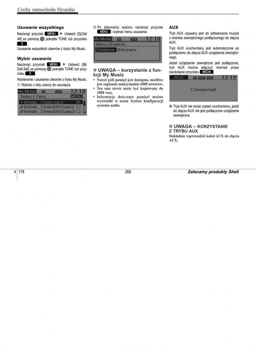 Hyundai ix35 II 2 instrukcja obslugi / page 268