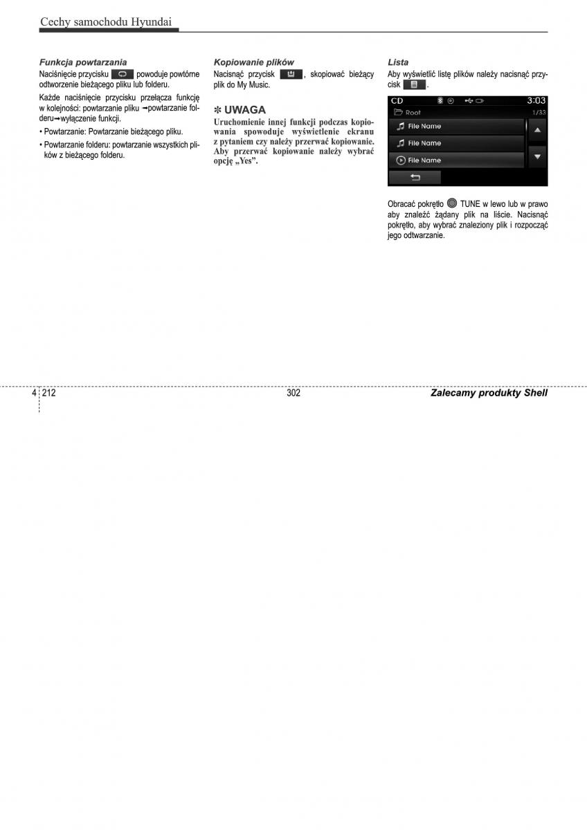 Hyundai ix35 II 2 instrukcja obslugi / page 302