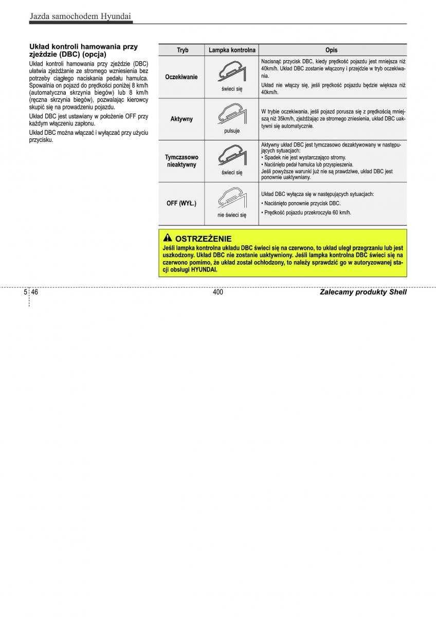 Hyundai ix35 II 2 instrukcja obslugi / page 400