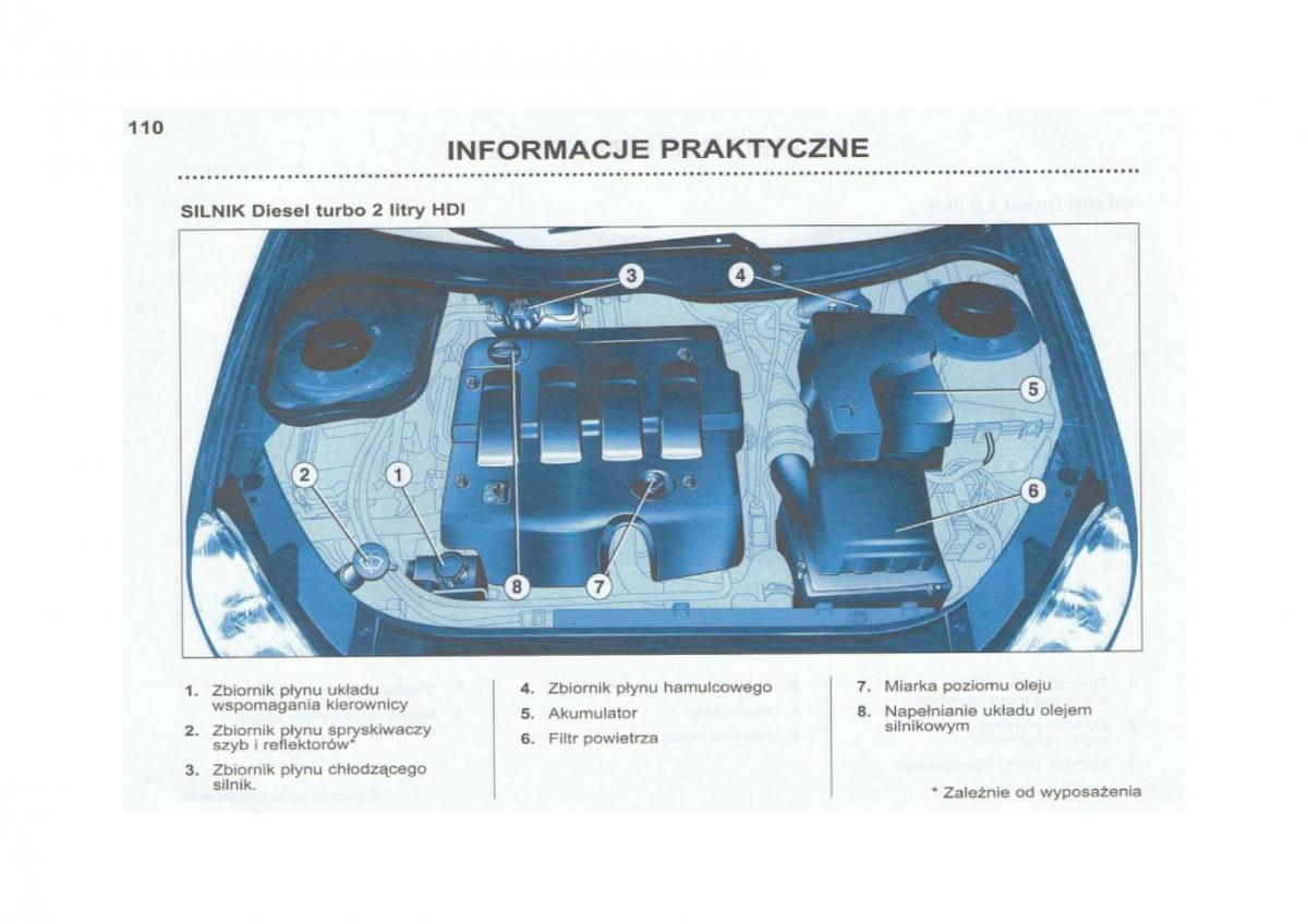 Peugeot 206 instrukcja obslugi / page 111