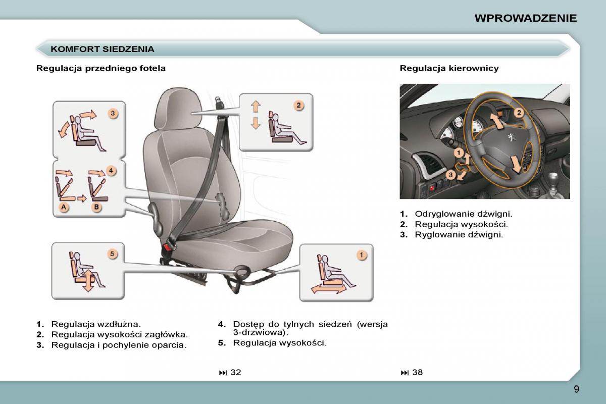 Peugeot 206  instrukcja obslugi / page 6