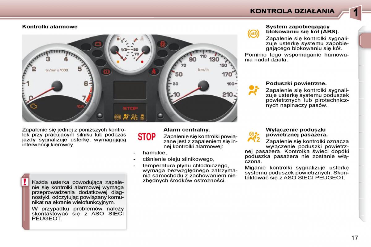 Peugeot 206  instrukcja obslugi / page 14