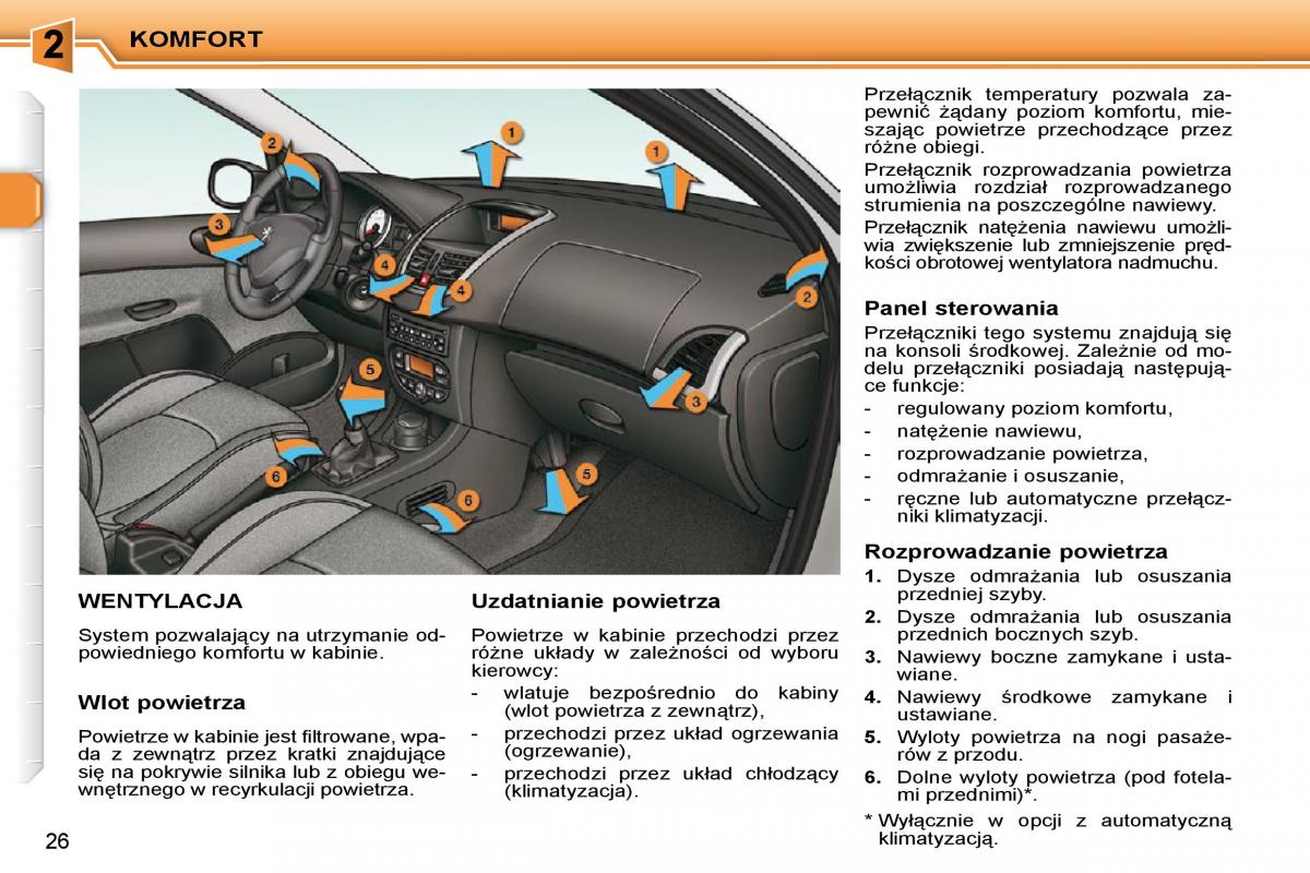 Peugeot 206  instrukcja obslugi / page 23