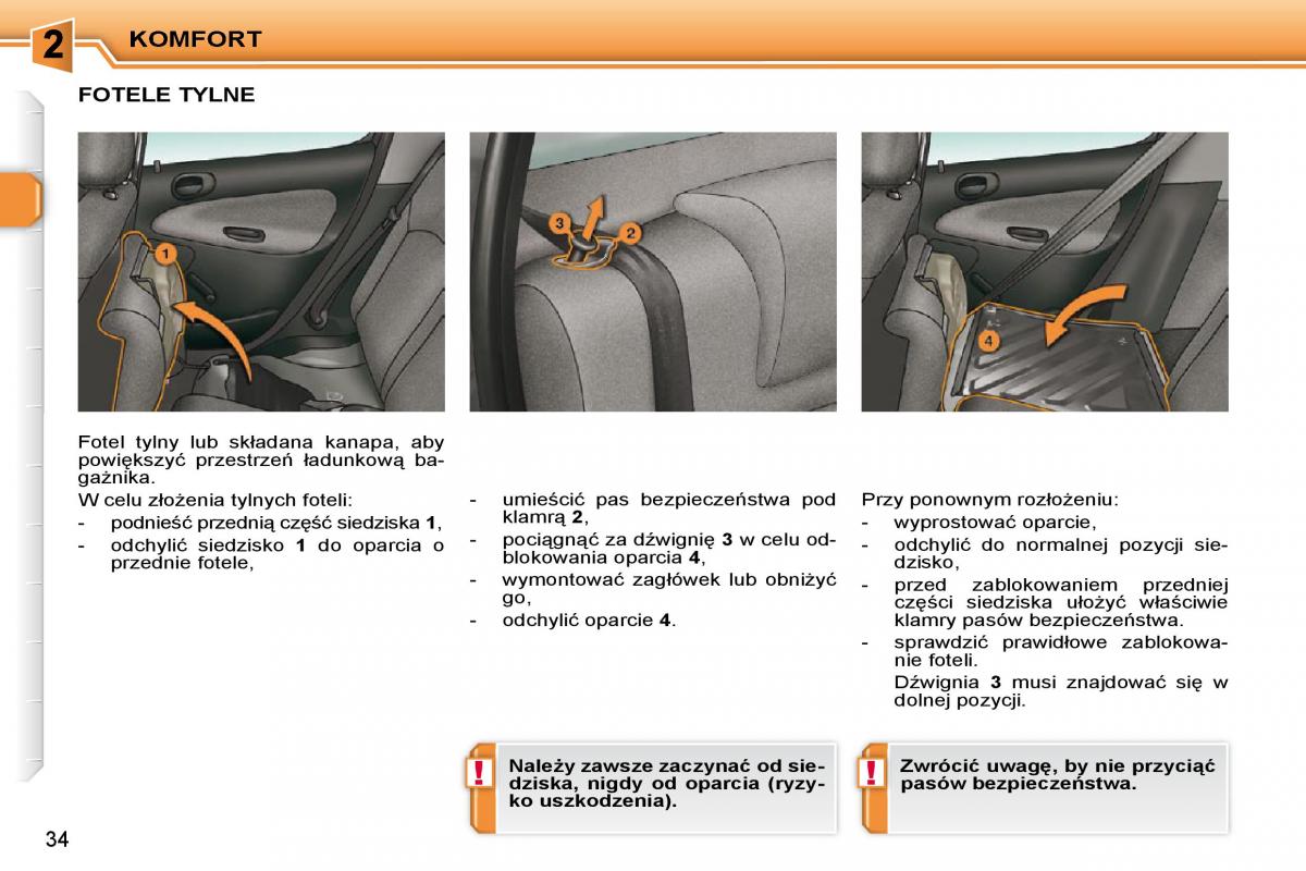 Peugeot 206  instrukcja obslugi / page 31