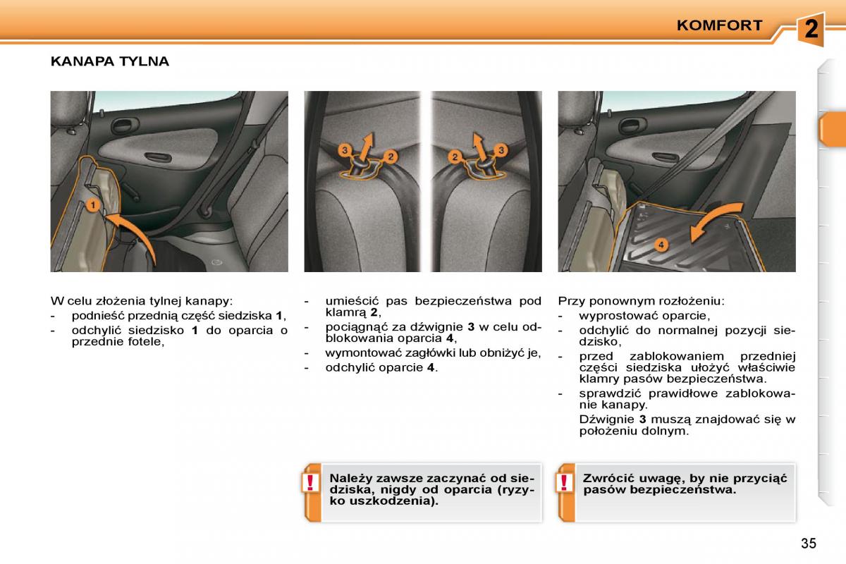 Peugeot 206  instrukcja obslugi / page 32