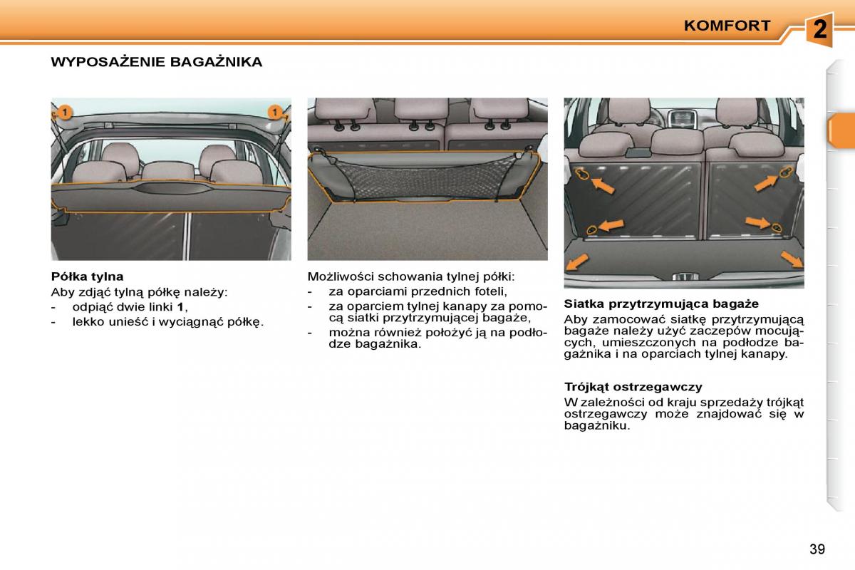 Peugeot 206  instrukcja obslugi / page 36