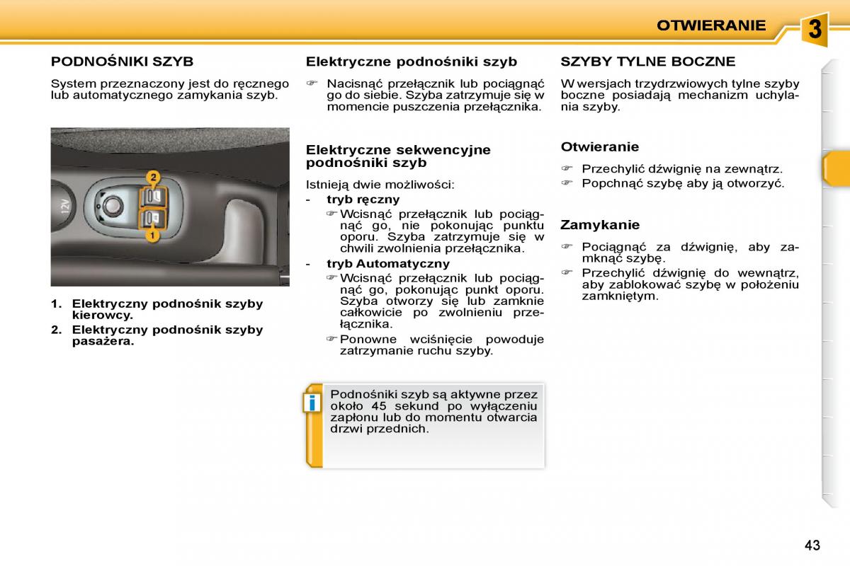 Peugeot 206  instrukcja obslugi / page 40