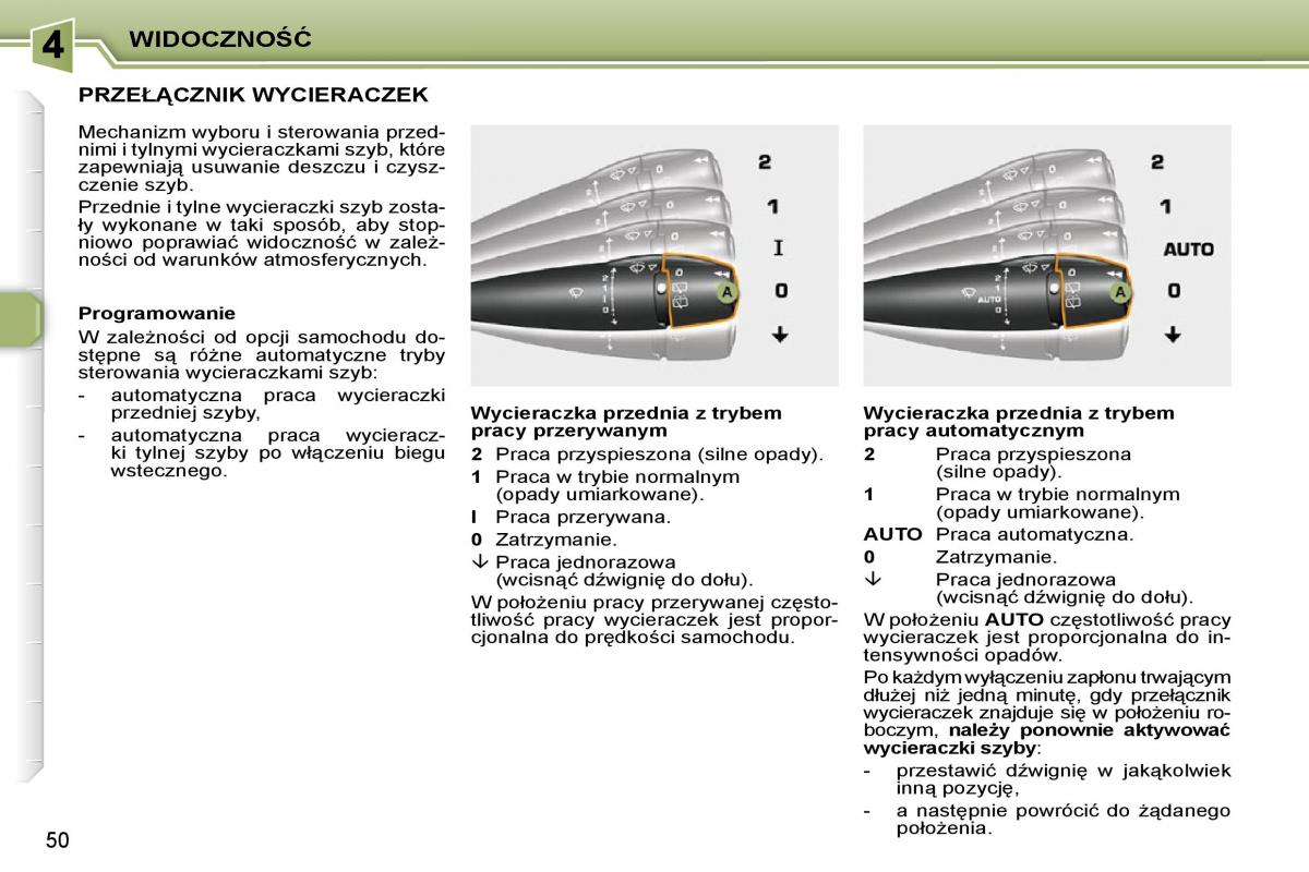 Peugeot 206  instrukcja obslugi / page 47