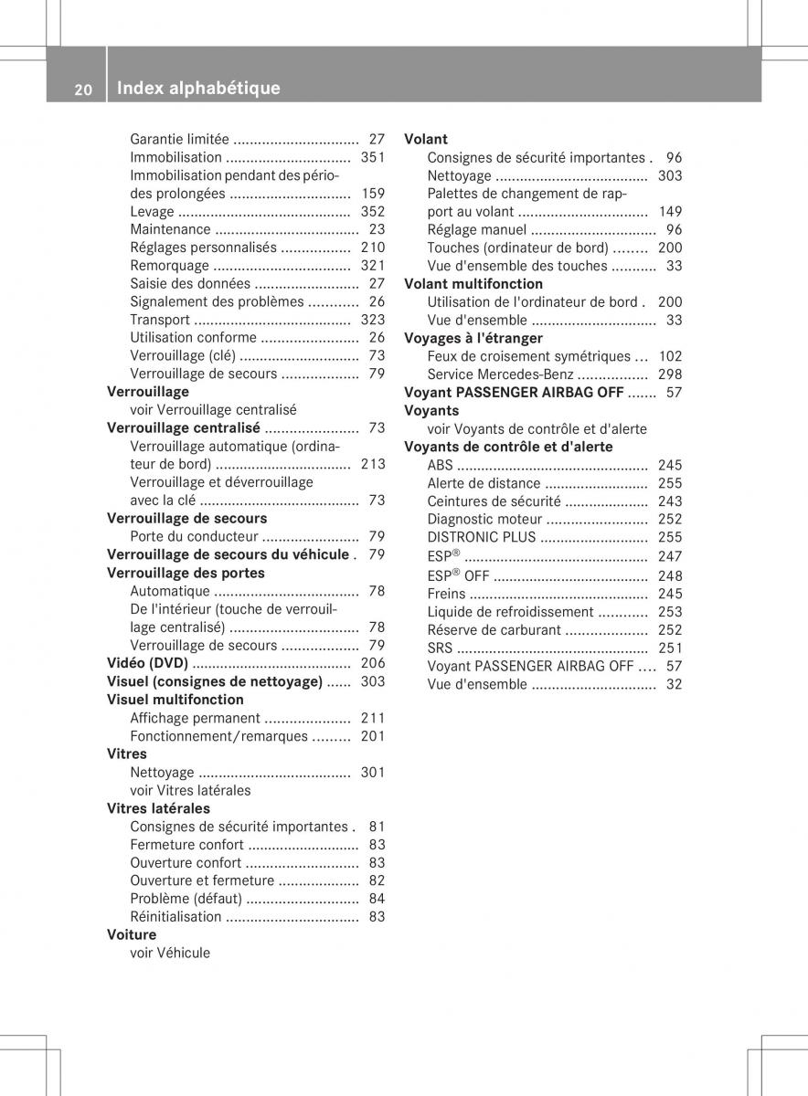 Mercedes Benz B Class W246 manuel du proprietaire / page 23