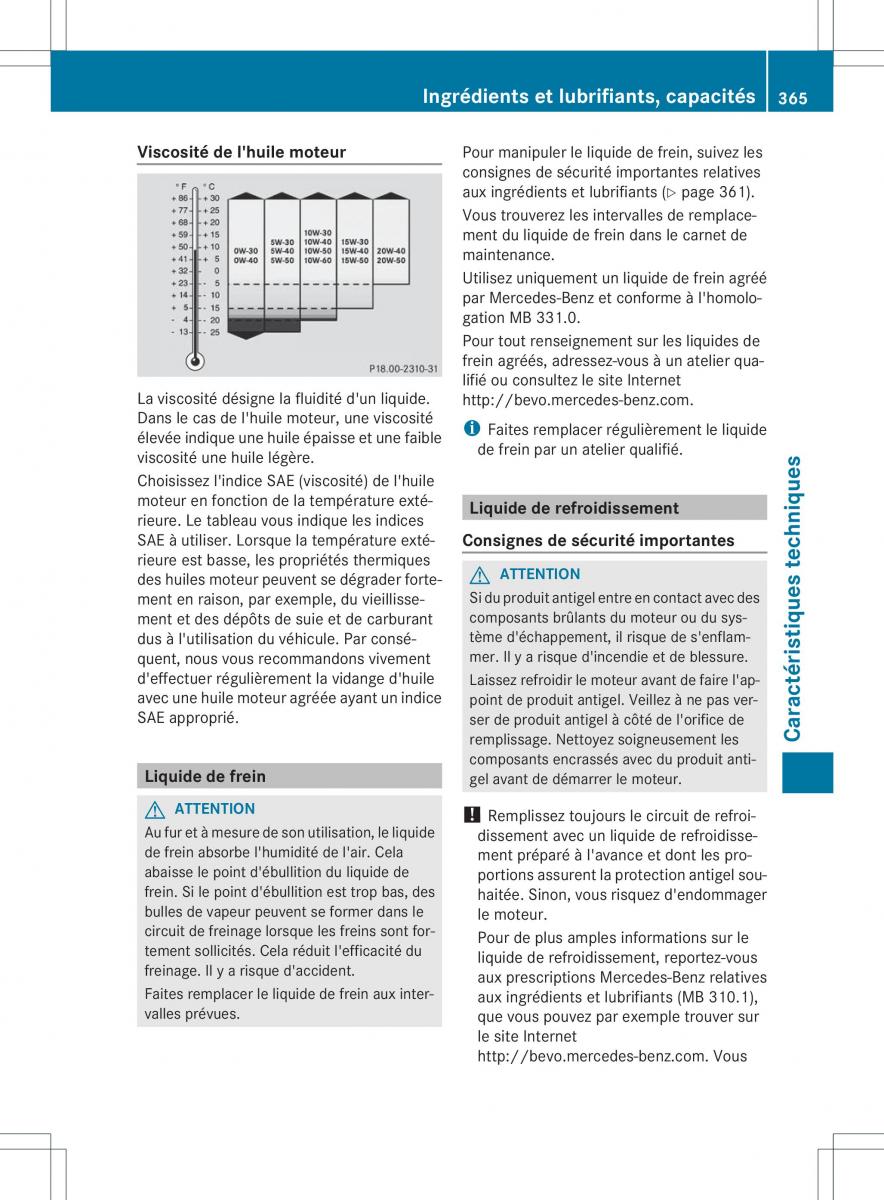 Mercedes Benz B Class W246 manuel du proprietaire / page 368