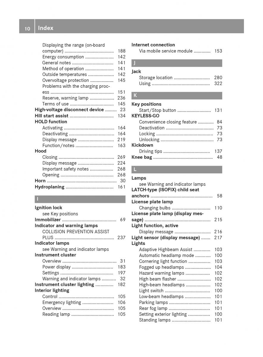 Mercedes Benz B Class W246 owners manual / page 12