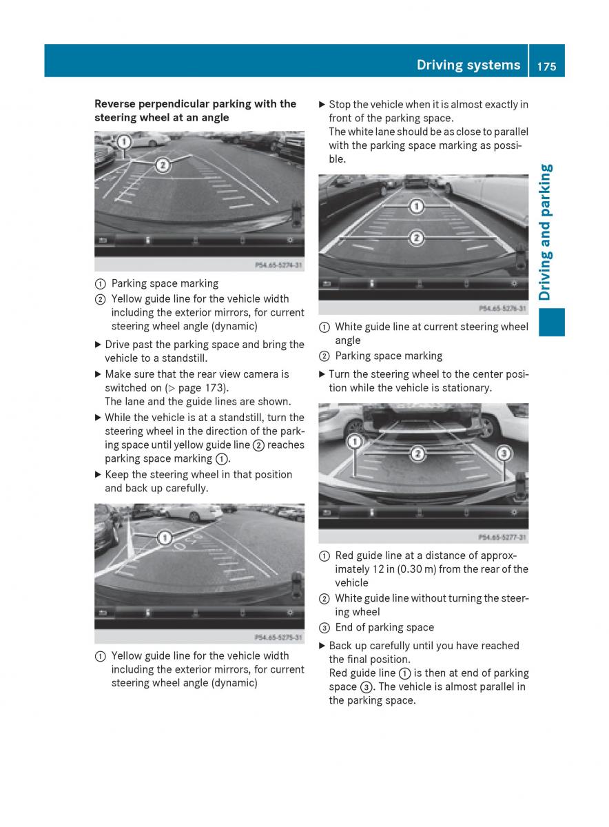 Mercedes Benz B Class W246 owners manual / page 177