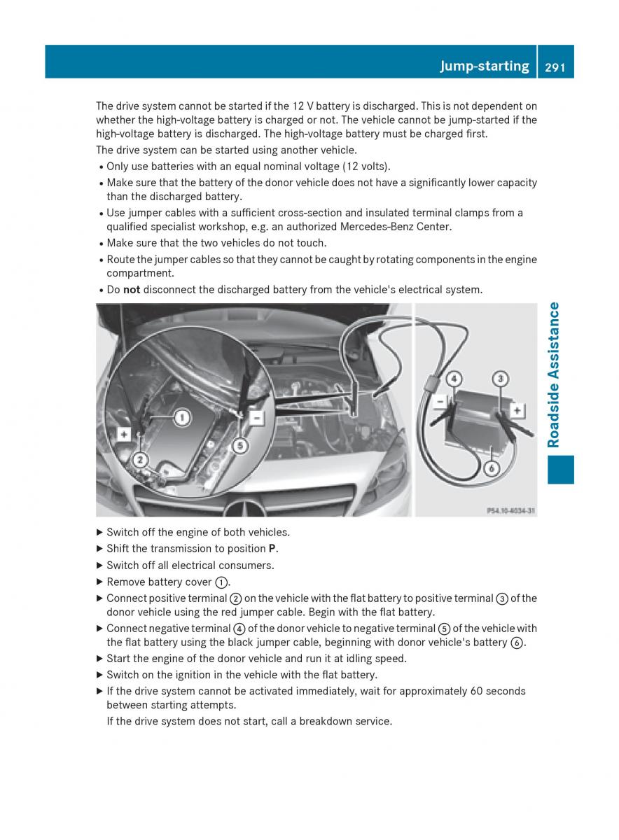 Mercedes Benz B Class W246 owners manual / page 293