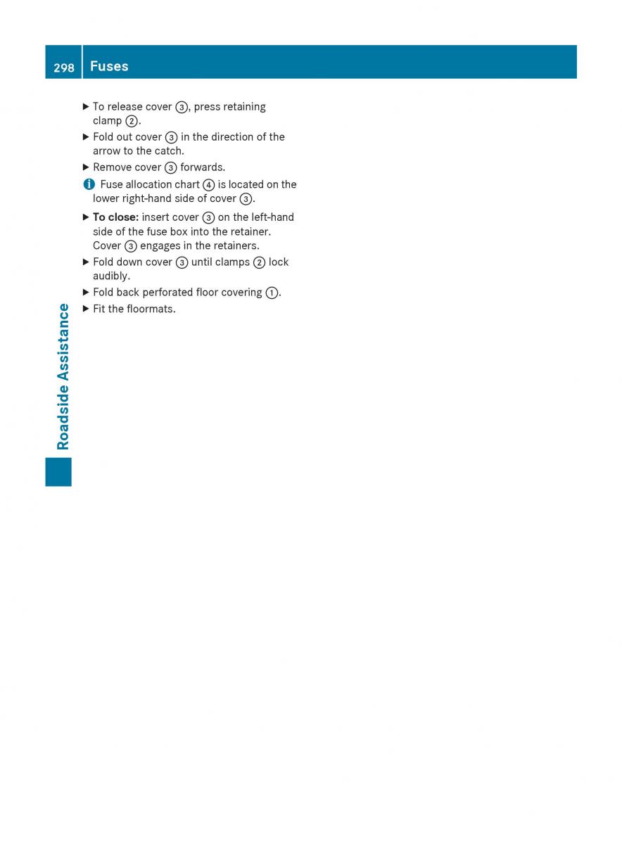 Mercedes Benz B Class W246 owners manual / page 300