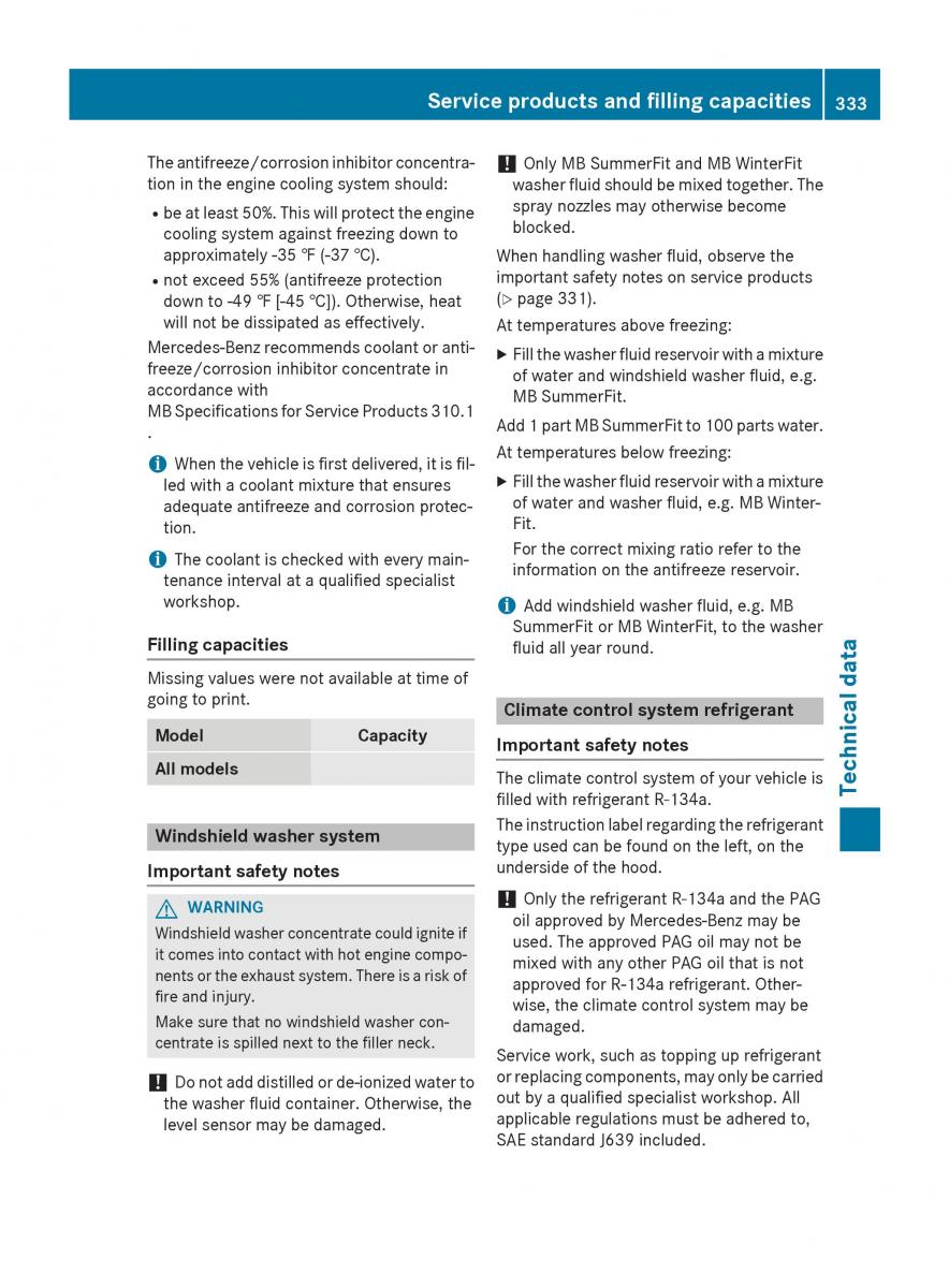 Mercedes Benz B Class W246 owners manual / page 335